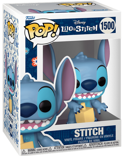 Фігурка Funko POP! Disney: Lilo & Stitch / Holiday — Stitch with Dreidel (Стіч із дрейдлом) #1500 - Фото 1 Фігурка Funko POP! Disney: Lilo & Stitch / Holiday — Stitch with Dreidel (Стіч із дрейдлом) #1500 - зображення 1