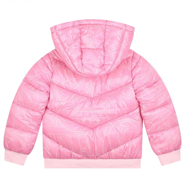 Куртка GUESS, арт. K6YL04W2597 PMMY, all-over logo, 4 роки, 102 см - Фото 4 Куртка GUESS, арт. K6YL04W2597 PMMY, all-over logo, 4 роки, 102 см - изображение 4