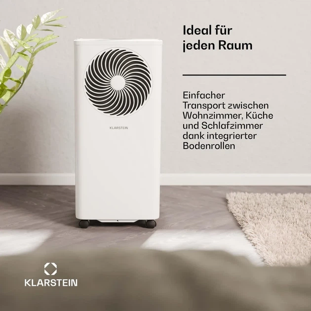 Кондиционер мобильный Klarstein Aero Ring 9000 BTU 35 м² белый - изображение 6