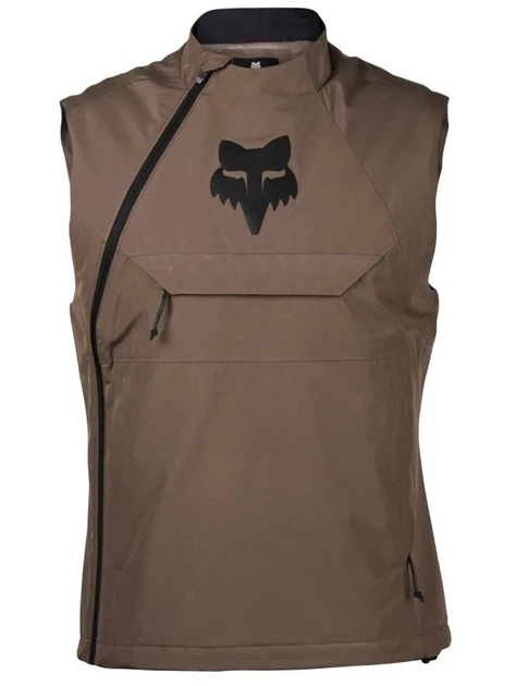 Жилет велосипедный Fox Ranger Wind коричневый, размер XL - Фото 1 Жилет велосипедный Fox Ranger Wind коричневый, размер XL - изображение 1