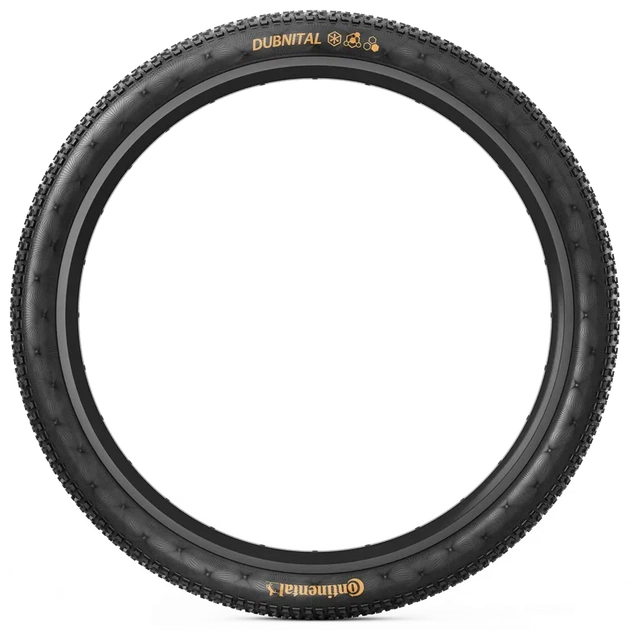 Покришка безкамерна Continental Dubnital Trail Rapid 29x2.40 чорна коричнева складна skin - зображення 4