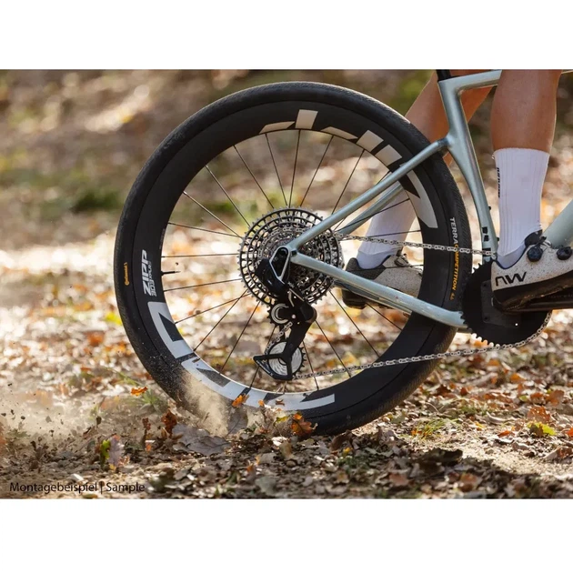 Покришка безкамерна Continental Dubnital Trail Rapid 29x2.40 чорна коричнева складна skin - зображення 6