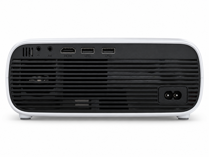 Проєктор AT-M269B Full HD 1080P з підтримкою 4K Wi-Fi Bluetooth HDMI USB White/Gunmetal Grey - Фото 2 Проєктор AT-M269B Full HD 1080P з підтримкою 4K Wi-Fi Bluetooth HDMI USB White/Gunmetal Grey - зображення 2