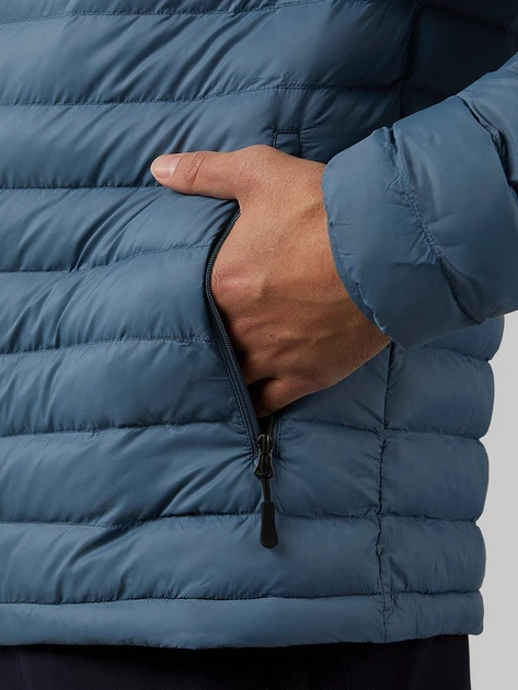 Куртка демісезонна з капюшоном чоловіча 32 Degrees M6031(Grey blue) L Сіро-блакитна (198384153358) - Фото 5 Куртка демісезонна з капюшоном чоловіча 32 Degrees M6031(Grey blue) L Сіро-блакитна (198384153358) - зображення 5