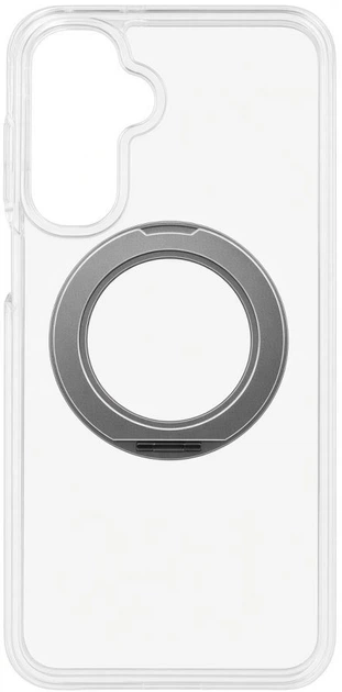 Etui na smartfon Samsung Galaxy A37 / A36 Evelatus Hybird Case With Magsafe PC+TPU 360 Metal Stand Transparent (EVESAMA37HCM360MST) - obraz 3