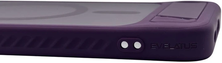 Чохол для смартфона Samsung Galaxy A57 Evelatus Rubber Coated MagSafe With Stand Case Purple (EVESAMA57RCMWSP) - зображення 5