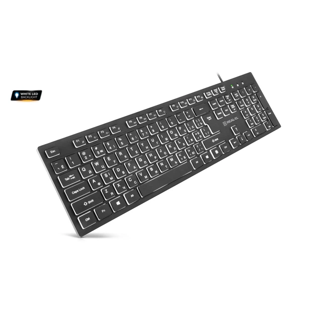 Клавиатура REAL-EL RK-7050 USB Black (EL123100054) - изображение 9