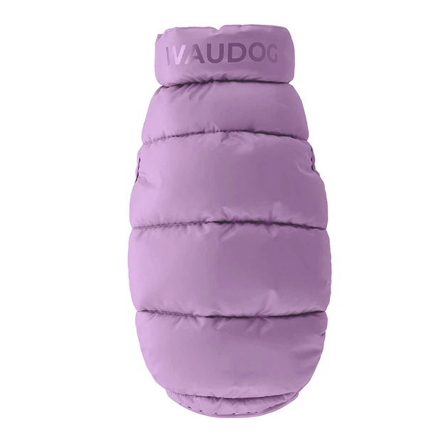 Курточка для собак WAUDOG Re-clothes двусторонняя, XS22, A 20-22, B 33-35, C 19-21, сиреневый - Фото 5 Курточка для собак WAUDOG Re-clothes двусторонняя, XS22, A 20-22, B 33-35, C 19-21, сиреневый - изображение 5