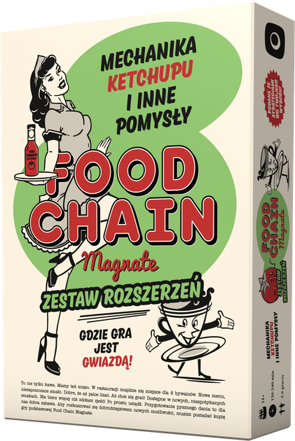 Dodatek do gry planszowej Portal Games Food Chain Magnate: Mechanika ketchupu i inne pomysły (edycja polska) (5902560388831) - Zdjęcie 2 Dodatek do gry planszowej Portal Games Food Chain Magnate: Mechanika ketchupu i inne pomysły (edycja polska) (5902560388831) - obraz 2