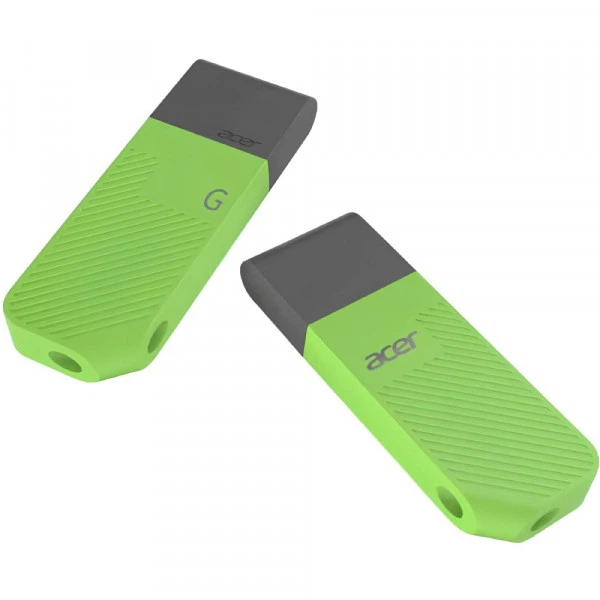 Флеш-накопитель Acer UP200 64GB USB 2.0 Green 30/5 МБ/с пластиковый корпус (BL.9BWWA.558) - Фото 3 Флеш-накопитель Acer UP200 64GB USB 2.0 Green 30/5 МБ/с пластиковый корпус (BL.9BWWA.558) - изображение 3