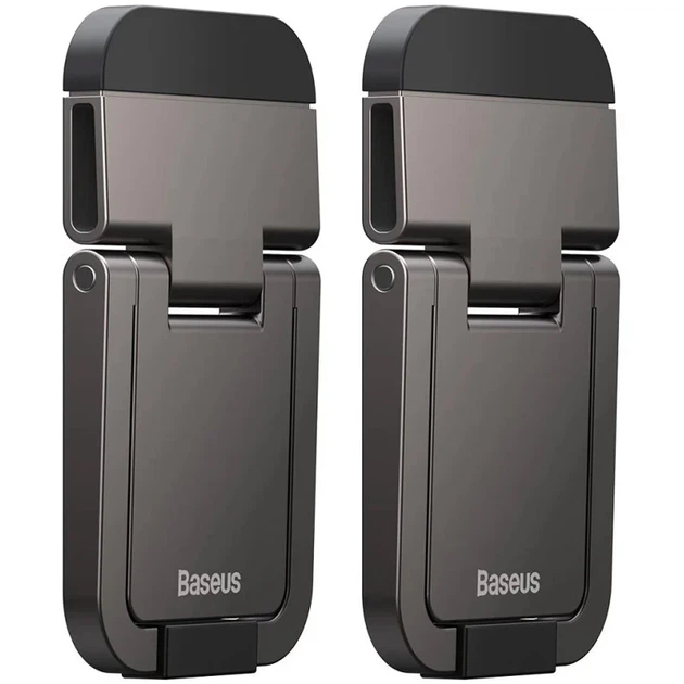 Підставка для ноутбука Baseus Slim Laptop Kickstand 2 шт сіра - Фото 1 Підставка для ноутбука Baseus Slim Laptop Kickstand 2 шт сіра - зображення 1