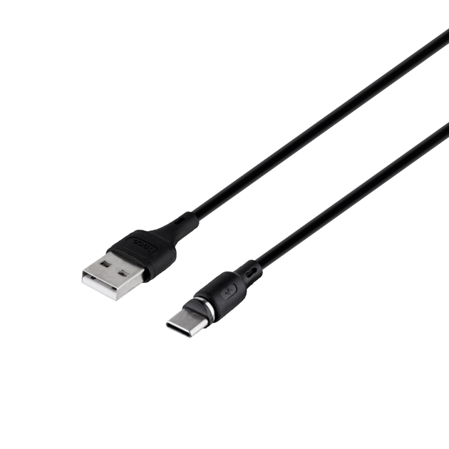 Кабель Hoco X52 Sereno magnetic USB Type-C чорний - Фото 1 Кабель Hoco X52 Sereno magnetic USB Type-C чорний - изображение 1