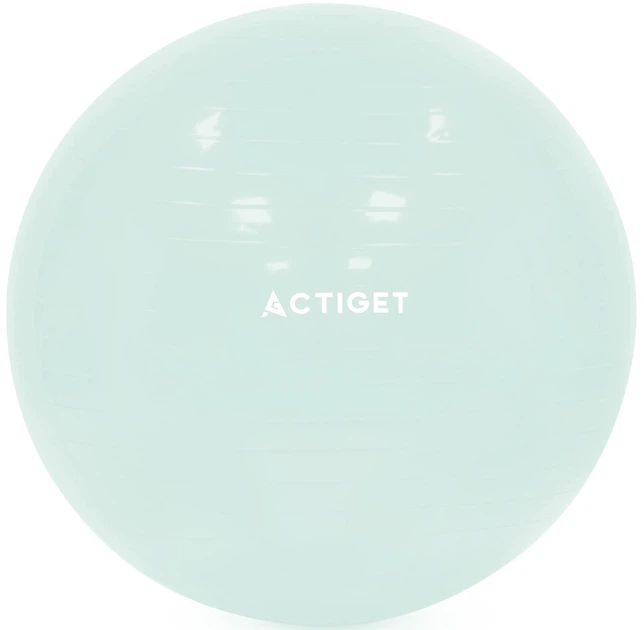 Piłka fitness (fitball) Actiget 65 cm z pompką Mint ACT0144 (5908455309660) - obraz 2