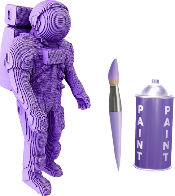 Puzzle 3D Cartonic Astronauta 163 elementy (4820191134225) - Zdjęcie 6 Puzzle 3D Cartonic Astronauta 163 elementy (4820191134225) - obraz 6