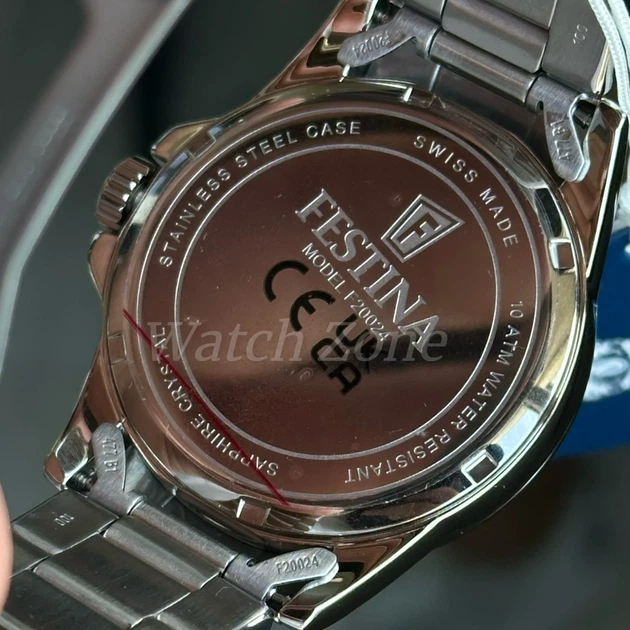 Чоловічий годинник FESTINA Swiss Made F20024/6 - зображення 10