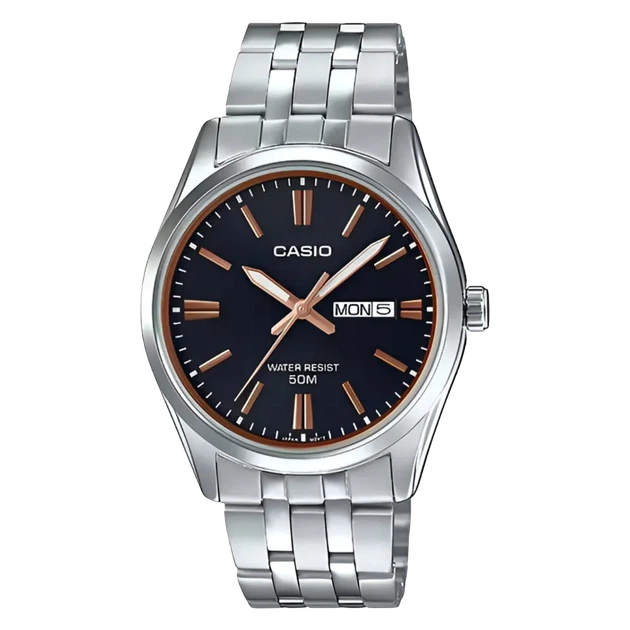 Чоловічий годинник CASIO MTP-1335D-1A2 - Фото 1 Чоловічий годинник CASIO MTP-1335D-1A2 - зображення 1