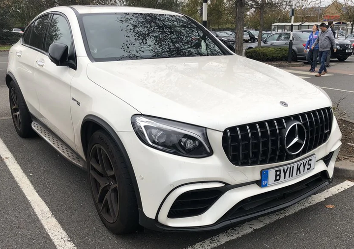 Передняя решетка радиатора GT для Mercedes GLC X253 2016-2023 гг - изображение 6