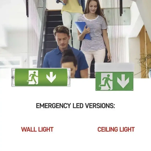 Светильник аварийный LED EMOS ZN1110, 3 Вт, 3 часа, IP65 - изображение 4