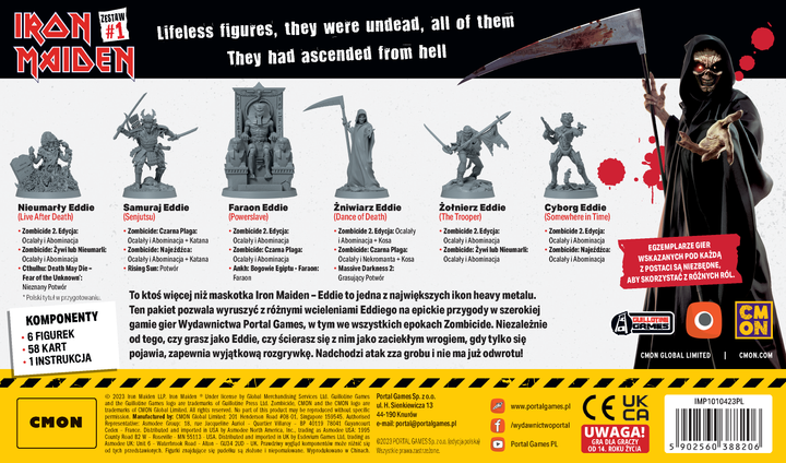 Настільна гра Portal Games Zombicide: Iron Maiden Набір 1 (5902560388206) - Фото 12 Настільна гра Portal Games Zombicide: Iron Maiden Набір 1 (5902560388206) - зображення 12
