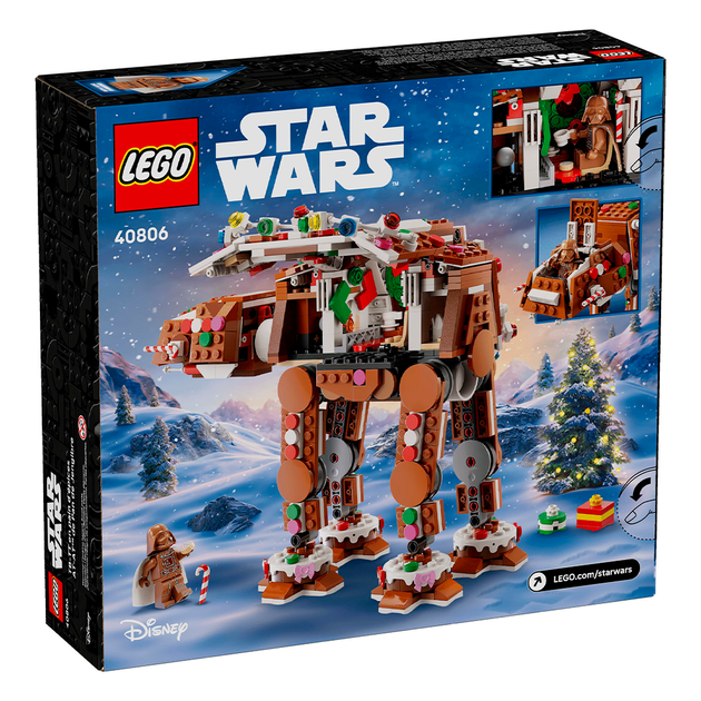 Конструктор LEGO Star Wars Пряничный шагоход AT-AT 697 деталей (40806) - изображение 2