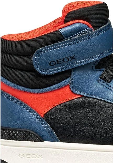 Високі демі кросівки Geox J Washiba, 34 євро, Black Blue - изображение 4