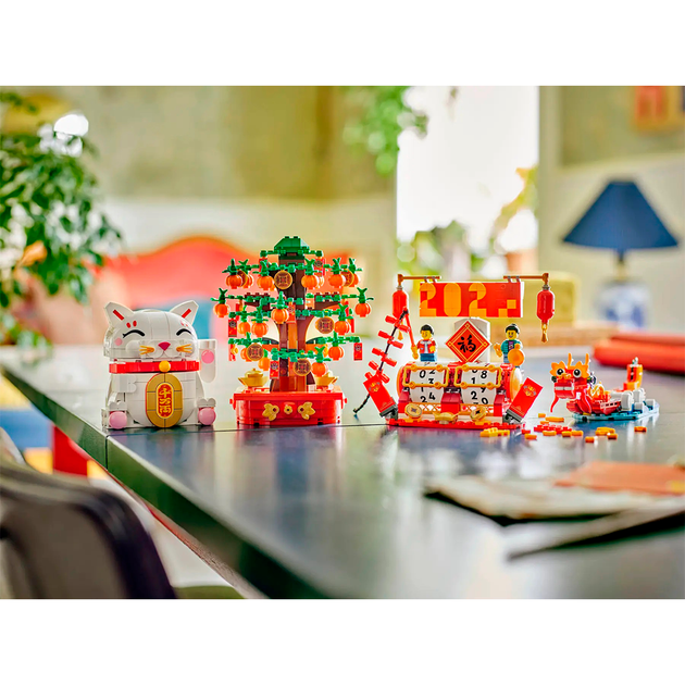 Конструктор LEGO Кот удачи 280 деталей (40813) - изображение 7