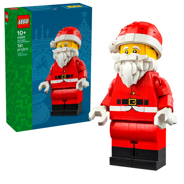 Конструктор LEGO Увеличенная минифигурка Санты 761 деталь (40820) - изображение 3