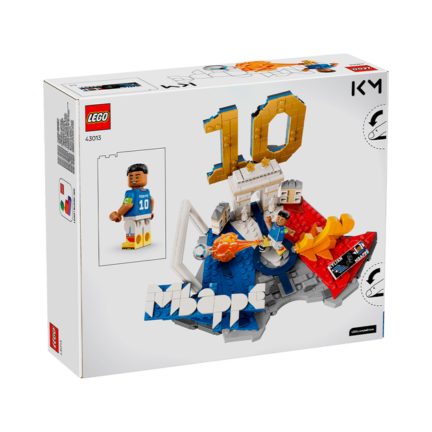 Конструктор LEGO Editions Football Кіліан Мбаппе — найкращі моменти футбольних матчів 490 деталей (43013) - зображення 2