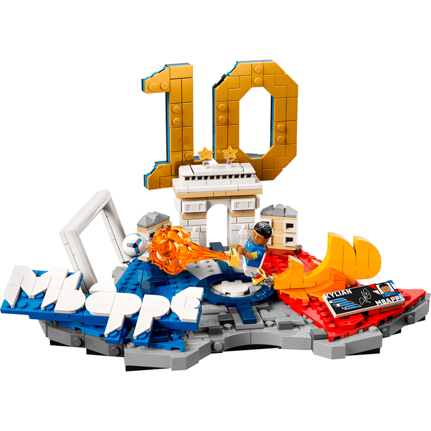 Конструктор LEGO Editions Football Кіліан Мбаппе — найкращі моменти футбольних матчів 490 деталей (43013) - зображення 3
