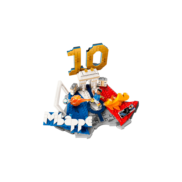 Конструктор LEGO Editions Football Кіліан Мбаппе — найкращі моменти футбольних матчів 490 деталей (43013) - зображення 4