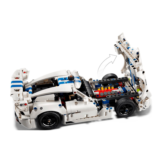 Конструктор LEGO Technic Спортивный автомобиль Dodge Viper GTS-R 805 деталей (42234) - изображение 6