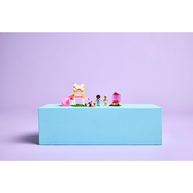 Конструктор LEGO Friends Игровая площадка для щенков 66 деталей (42665) - изображение 7