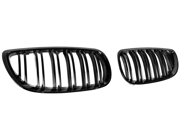 Ноздри решетка радиатора M-Look черный глянец для BMW 3 серия E92/E93 2007-2010 non-M / 2008-2013 M3 - изображение 4