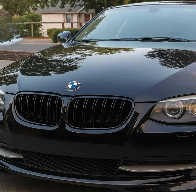 Ноздрі решітка радіатора M-Look чорний глянець для BMW 3 серія E92/E93 2010-2013 рр. - зображення 2