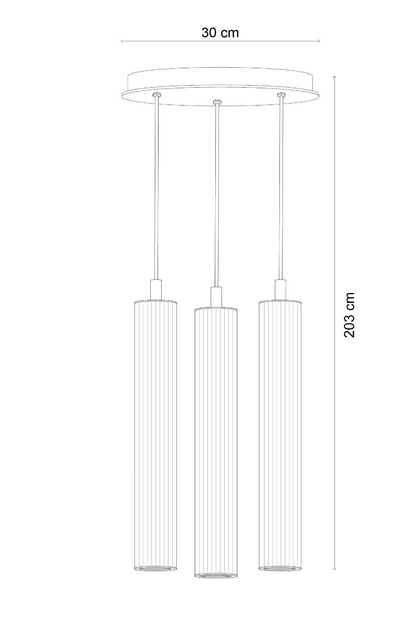 Підвісний світильник Zuma Line ARIA 1221 - изображение 8