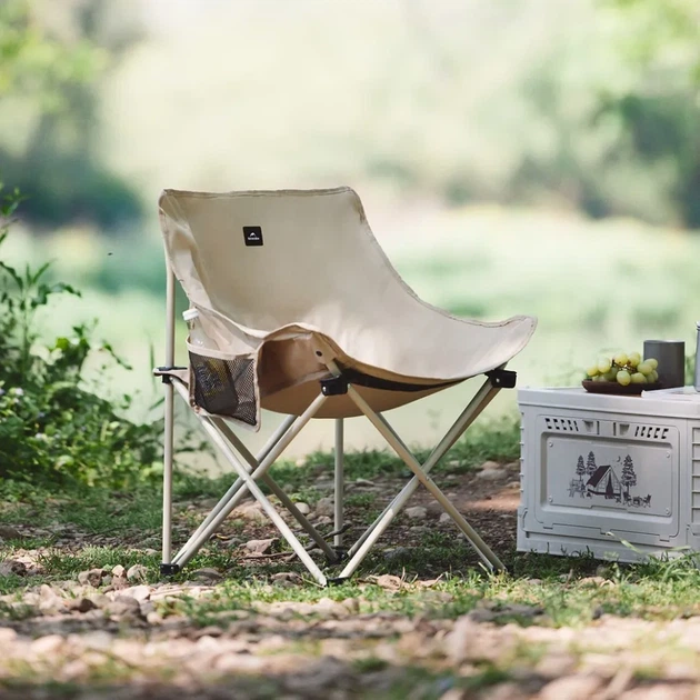 Стілець складаний Naturehike Stellaluna T01 CNH23JU13002, L, бежевий (FNR_6975641883166) - изображение 3