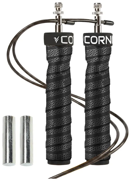 Скакалка швидкісна для кросфіту Cornix Speed Rope Pro XR-0524 Black (LFXR-0524) - Фото 1 Скакалка швидкісна для кросфіту Cornix Speed Rope Pro XR-0524 Black (LFXR-0524) - изображение 1
