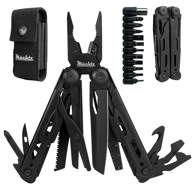 Мультитул Mächtz MMT-7121 CITADEL MB 21+11в1, мультиинструмент, Midnight Black - изображение 2