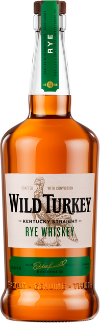 Бурбон Wild Turkey Kentucky Straight Rye от 4 лет выдержки 0.7 л 40.5% (721059847001) - Фото 5 Бурбон Wild Turkey Kentucky Straight Rye от 4 лет выдержки 0.7 л 40.5% (721059847001) - изображение 5