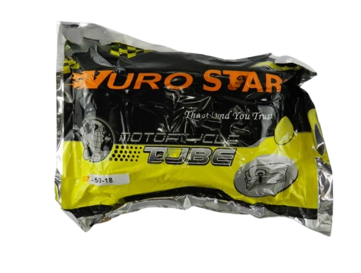 Камера VURO STAR 3.50-18 / 100/90-18 для мотоцикла и мопеда, с резиновым соском - Фото 2 Камера VURO STAR 3.50-18 / 100/90-18 для мотоцикла и мопеда, с резиновым соском - изображение 2