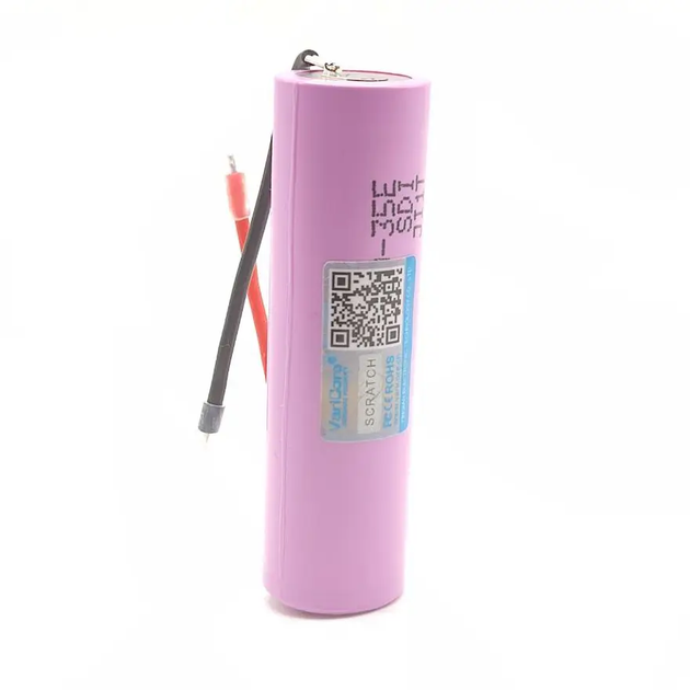 Акумулятор 18650 VariCore Li-ion 3500mAh 3.7V 35Е N під пайку 13A Рожевий (2910447135) - Фото 2 Акумулятор 18650 VariCore Li-ion 3500mAh 3.7V 35Е N під пайку 13A Рожевий (2910447135) - зображення 2