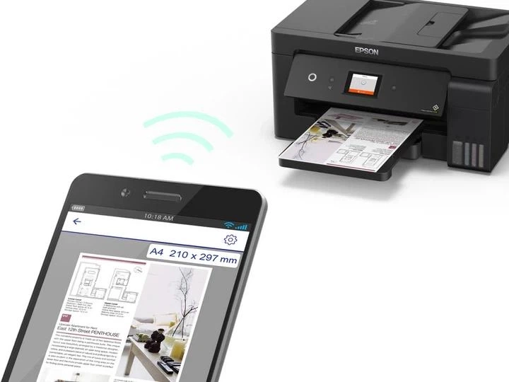 Багатофункціональний пристрій Epson EcoTank L14150 Black (C11CH96402) - Фото 2 Багатофункціональний пристрій Epson EcoTank L14150 Black (C11CH96402) - зображення 2