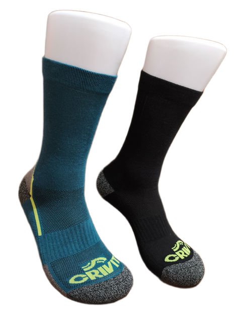 Мужские трекинговые носки Calze Sportive CRIVIT PREMIUM 39-40р 2 пары - Фото 4 Мужские трекинговые носки Calze Sportive CRIVIT PREMIUM 39-40р 2 пары - изображение 4