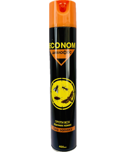 Дихлофос Econom 400 мл - Фото 1 Дихлофос Econom 400 мл - изображение 1
