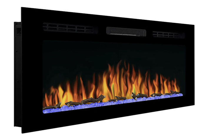 Электрокамин ArtiFlame 1800 Вт до 30 м² 3D пламя настенный встраиваемый Обогреватель с пультом цифровым термостатом таймером звуком горения для дома - изображение 3
