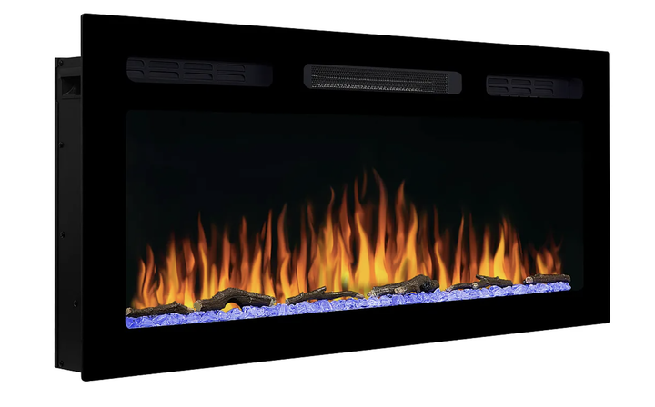 Электрокамин ArtiFlame 1800 Вт до 30 м² 3D пламя настенный встраиваемый Обогреватель с пультом цифровым термостатом таймером звуком горения для дома - изображение 3
