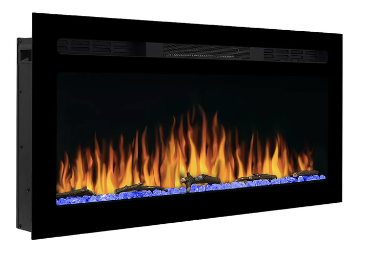 Электрокамин ArtiFlame 1800 Вт до 30 м² 3D пламя настенный встраиваемый Обогреватель с пультом цифровым термостатом таймером звуком горения для дома - изображение 5