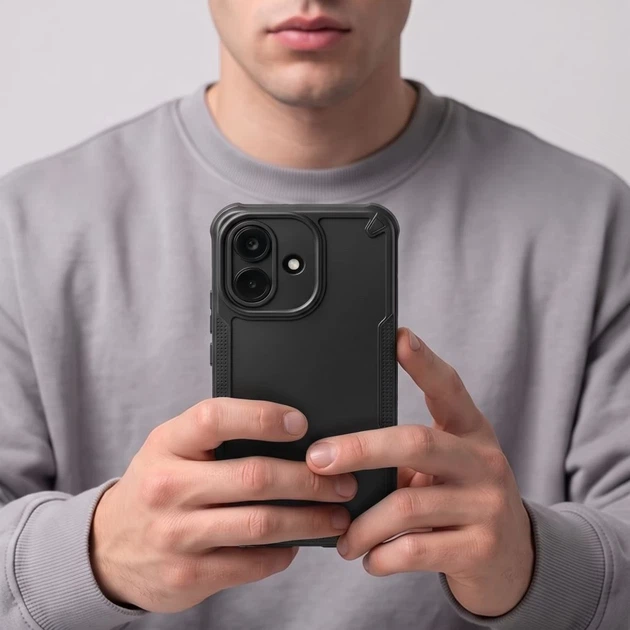 Чехол Tech-Protect Rugged Shield для Xiaomi Redmi Note 17 Pro 5G Matte Black (5906302343553) - Фото 7 Чехол Tech-Protect Rugged Shield для Xiaomi Redmi Note 17 Pro 5G Matte Black (5906302343553) - изображение 7