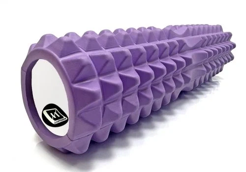 Масажний ролик EasyFit Grid Roller v.2.2 45 см фіолетовий - Фото 3 Масажний ролик EasyFit Grid Roller v.2.2 45 см фіолетовий - зображення 3