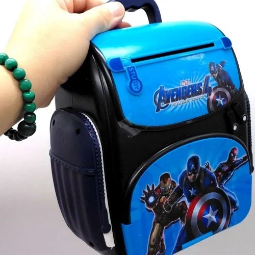 Сейф-рюкзак Avengers з підсвіткою та імітацією сканера відбитка чорний - зображення 3